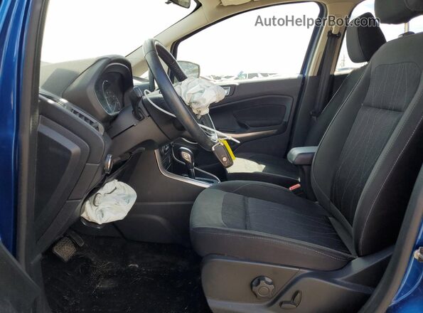 MAJ3P1TE7JC165586 2018 FORD ECOSPORT Blue 