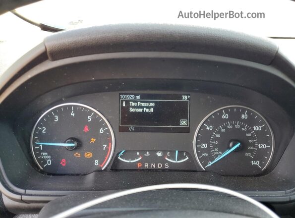 MAJ3P1TE7JC165586 2018 FORD ECOSPORT Blue 