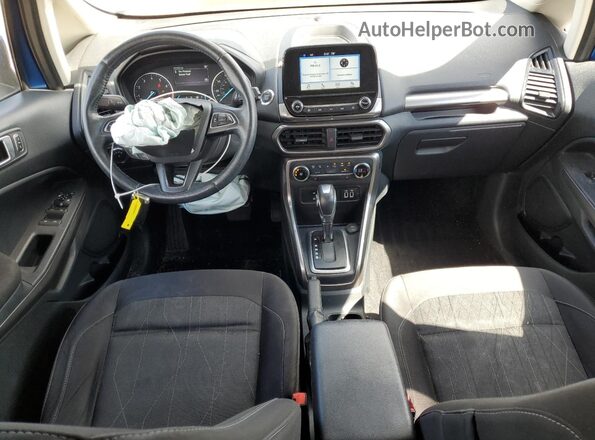MAJ3P1TE7JC165586 2018 FORD ECOSPORT Blue 