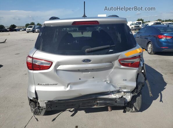 MAJ3P1TE9JC216831 2018 FORD ECOSPORT Silver 