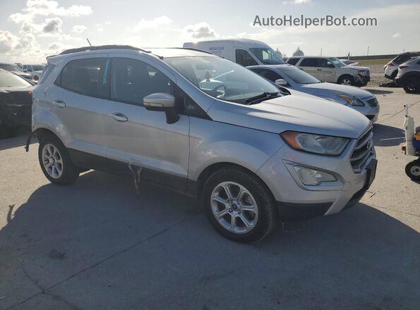 MAJ3P1TE9JC216831 2018 FORD ECOSPORT Silver 