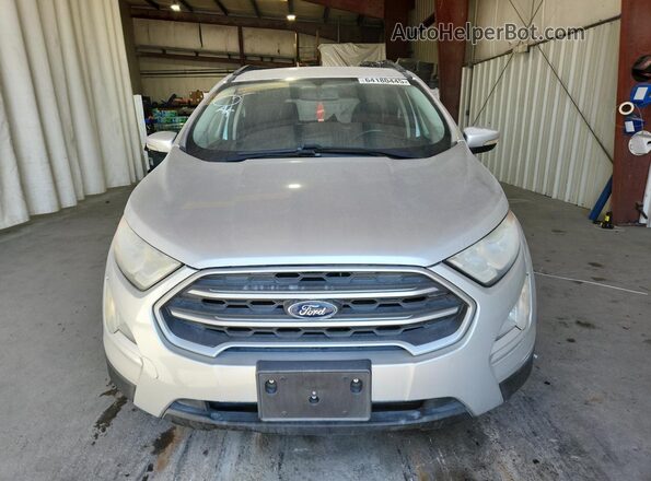 MAJ3P1TE9JC216831 2018 FORD ECOSPORT Silver 
