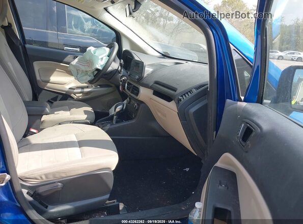 MAJ3S2FE0LC340117 2020 FORD ECOSPORT Blue Սալոնի դիմացի տեսք