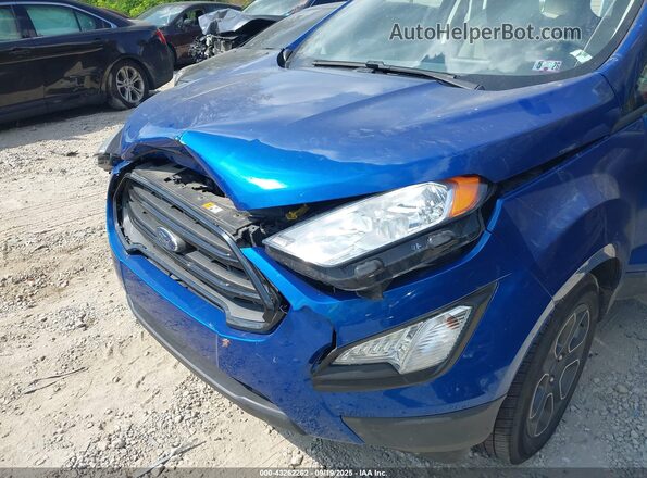MAJ3S2FE0LC340117 2020 FORD ECOSPORT Blue Դիմացի տեսք