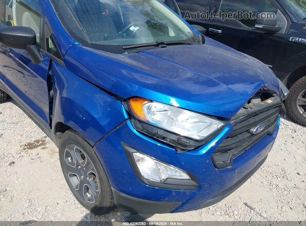 MAJ3S2FE0LC340117 2020 FORD ECOSPORT Blue Սարքավորումների վահանակի տեսք