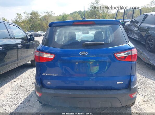MAJ3S2FE0LC340117 2020 FORD ECOSPORT Blue 