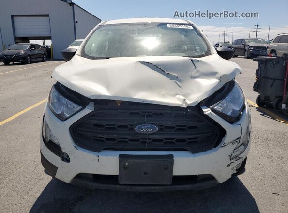 MAJ3S2FE2LC364029 2020 FORD ECOSPORT White წინა ხედი