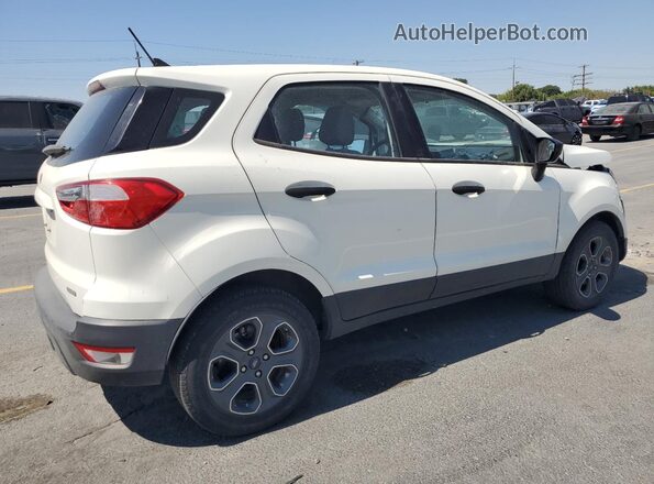 MAJ3S2FE2LC364029 2020 FORD ECOSPORT White უკანა მარჯვენა