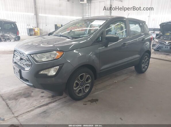MAJ3S2FE4LC384900 2020 FORD ECOSPORT Gray Առջևի ձախ երեք քառորդ տեսարան