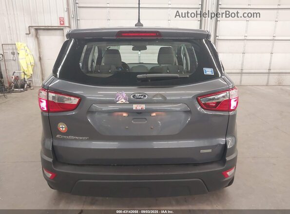 MAJ3S2FE4LC384900 2020 FORD ECOSPORT Gray 