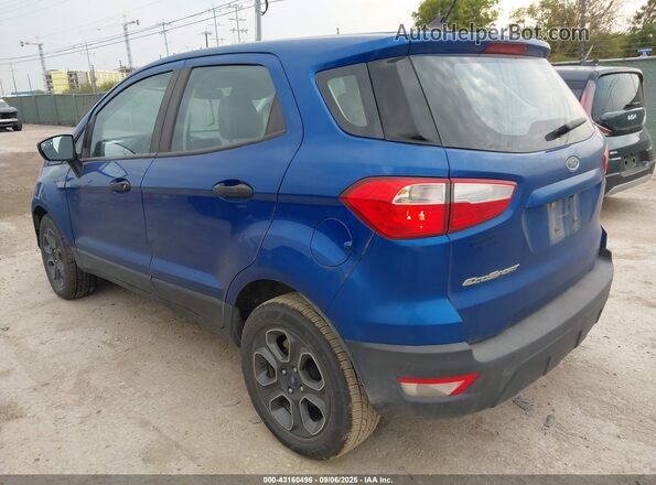 MAJ3S2FE6MC454866 2021 FORD ECOSPORT Blue Trasero izquierdo