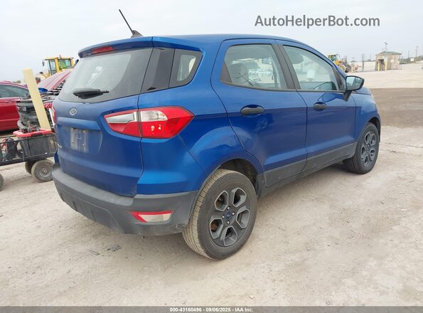 MAJ3S2FE6MC454866 2021 FORD ECOSPORT Blue Trasero derecho
