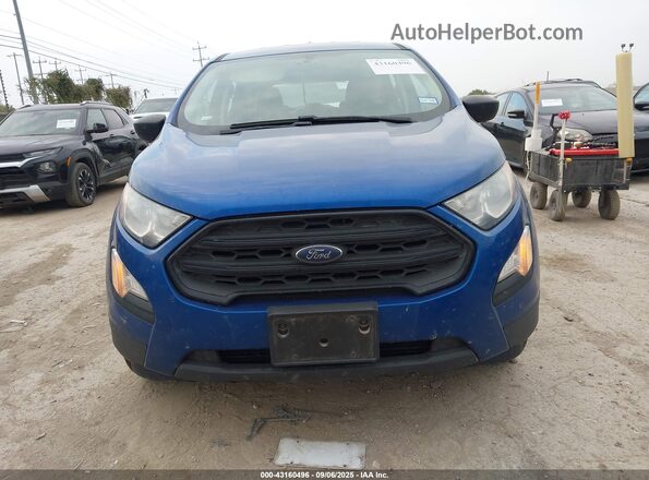MAJ3S2FE6MC454866 2021 FORD ECOSPORT Blue Vista del cuadro de instrumentos