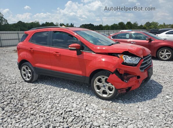MAJ3S2GE0MC449841 2021 FORD ECOSPORT Red წინა მარჯვენა