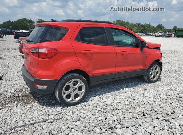 MAJ3S2GE0MC449841 2021 FORD ECOSPORT Red უკანა მარჯვენა