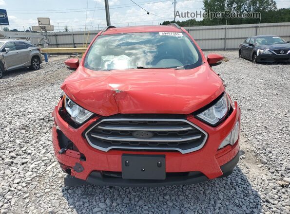 MAJ3S2GE0MC449841 2021 FORD ECOSPORT Red წინა ხედი