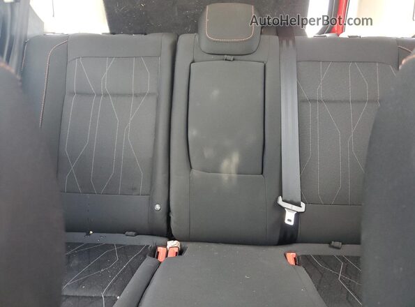 MAJ3S2GE0MC449841 2021 FORD ECOSPORT Red უკანა სავარძლების ხედი