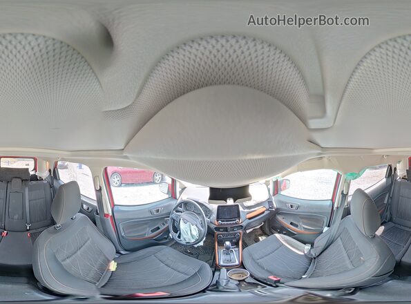 MAJ3S2GE0MC449841 2021 FORD ECOSPORT Red სალონის 360-გრადუსიანი ხედი