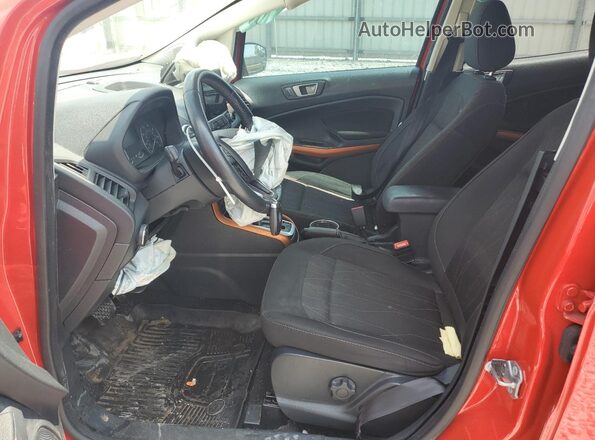 MAJ3S2GE0MC449841 2021 FORD ECOSPORT Red წინა სალონის ხედი