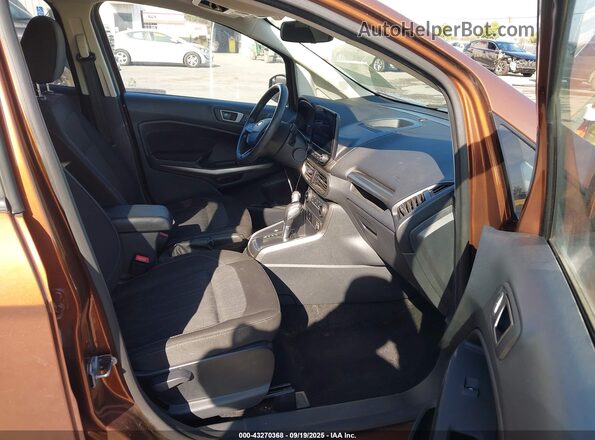 MAJ3S2GE1LC312339 2020 FORD ECOSPORT Orange Սալոնի դիմացի տեսք