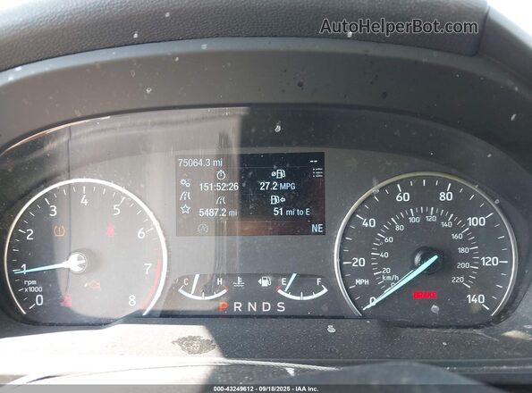 MAJ3S2GE1LC318142 2020 FORD ECOSPORT Black Vista de los asientos traseros