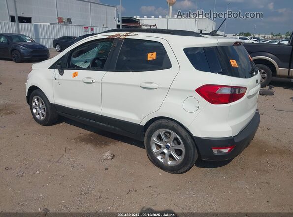 MAJ3S2GE1LC394864 2020 FORD ECOSPORT White Trasero izquierdo