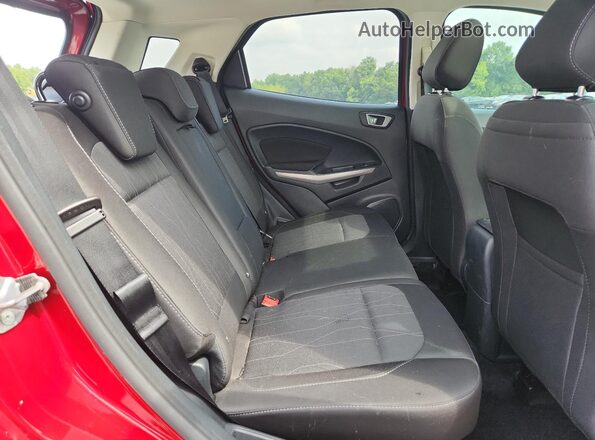 MAJ3S2GE1MC453381 2021 FORD ECOSPORT Красный Вид задних сидений