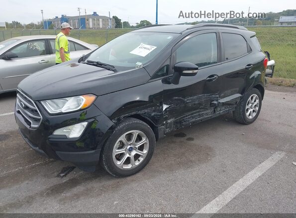 MAJ3S2GE2LC337556 2020 FORD ECOSPORT Black Vista tres cuartos delantera izquierda