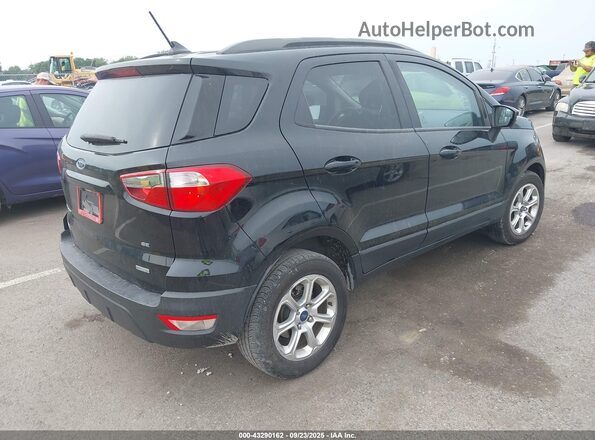 MAJ3S2GE2LC337556 2020 FORD ECOSPORT Black Trasero derecho