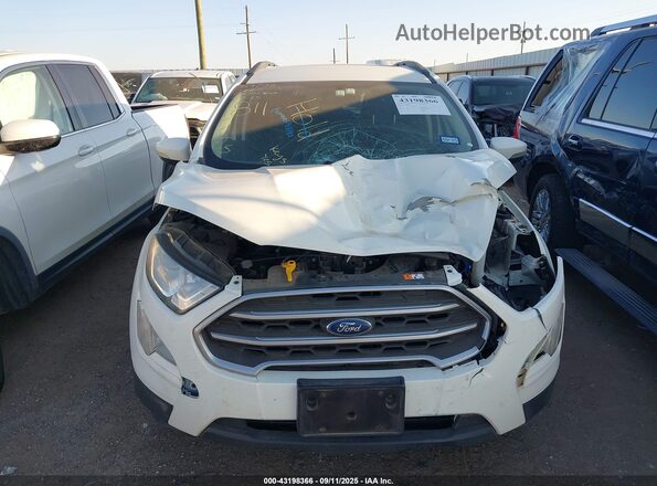 MAJ3S2GE2LC361811 2020 FORD ECOSPORT White ხელსაწყოთა პანელის ხედი