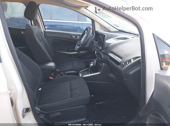 MAJ3S2GE2LC361811 2020 FORD ECOSPORT White წინა სალონის ხედი