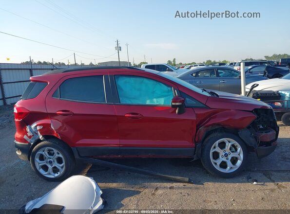 MAJ3S2GE3MC400343 2021 FORD ECOSPORT Red უკანა სალონის ხედი
