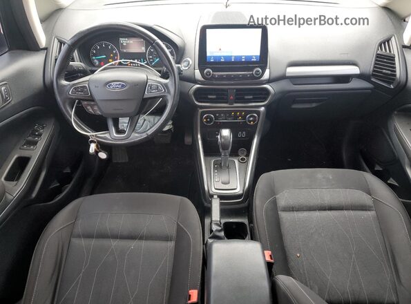 MAJ3S2GE4LC358084 2020 FORD ECOSPORT Black Вид панелі приладів