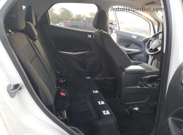 MAJ3S2GE5KC278341 2019 FORD ECOSPORT White უკანა სალონის ხედი