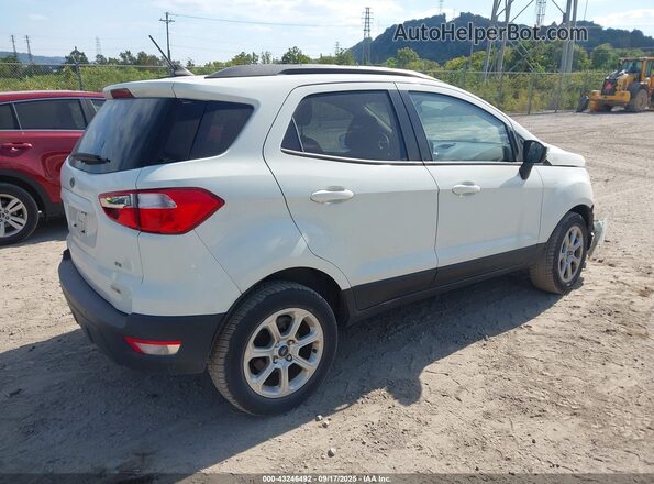 MAJ3S2GE6LC313339 2020 FORD ECOSPORT White Trasero derecho