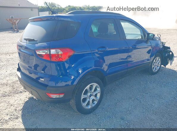 MAJ3S2GE7LC326861 2020 FORD ECOSPORT Blue Հետևի աջ