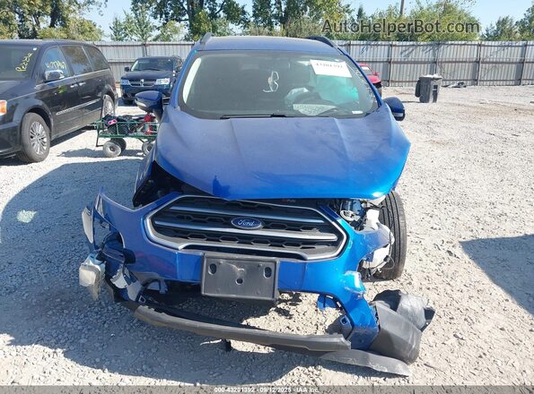 MAJ3S2GE7LC326861 2020 FORD ECOSPORT Blue Սարքավորումների վահանակի տեսք