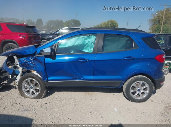 MAJ3S2GE7LC326861 2020 FORD ECOSPORT Blue Սալոնի 360 աստիճան տեսք