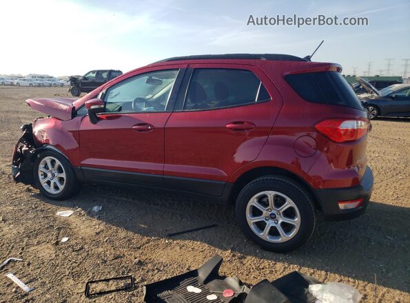 MAJ3S2GE7LC370682 2020 FORD ECOSPORT Красный Задняя левая четверть