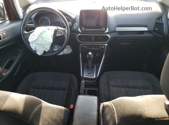 MAJ3S2GE7LC370682 2020 FORD ECOSPORT Красный Вид панели приборов