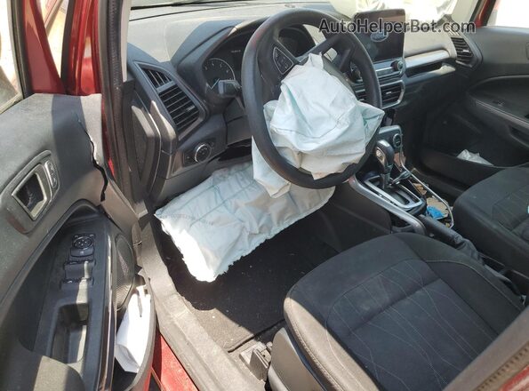 MAJ3S2GE8MC439798 2021 FORD ECOSPORT Red Առջևի վահանակի տեսք