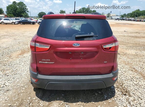 MAJ3S2GE8MC439798 2021 FORD ECOSPORT Red Հետևի տեսք