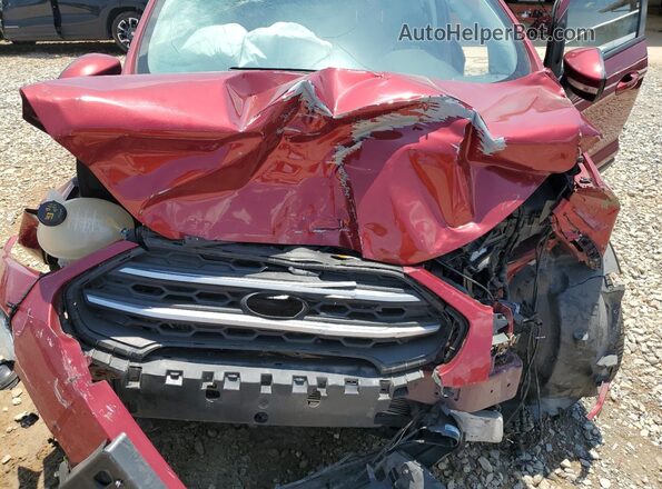 MAJ3S2GE8MC439798 2021 FORD ECOSPORT Red Շարժիչի բաժամունքի տեսք
