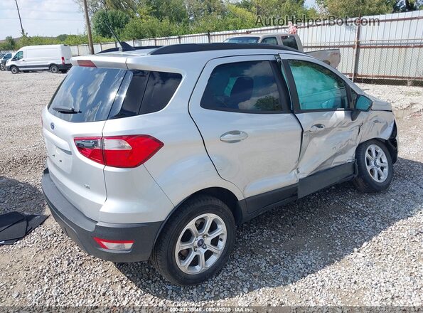 MAJ3S2GE8MC441230 2021 FORD ECOSPORT Silver უკანა მარჯვენა