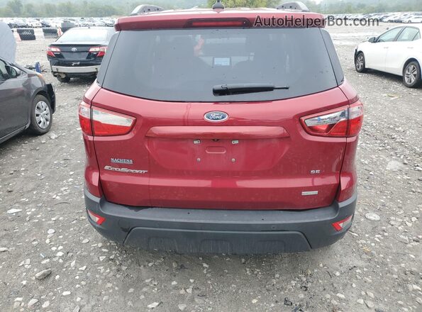 MAJ3S2GE9LC376791 2020 FORD ECOSPORT Maroon Widok z tyłu