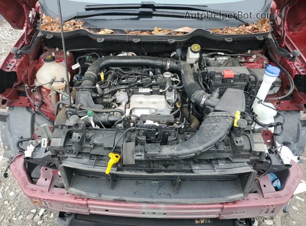 MAJ3S2GE9LC376791 2020 FORD ECOSPORT Maroon Widok wnętrza z tyłu