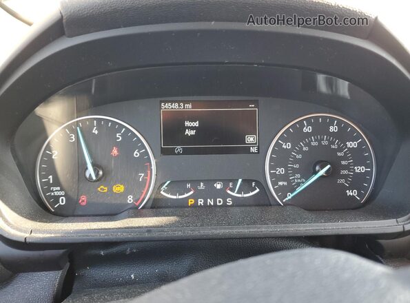 MAJ3S2GE9MC425523 2021 FORD ECOSPORT Orange ხელსაწყოთა პანელის ხედი