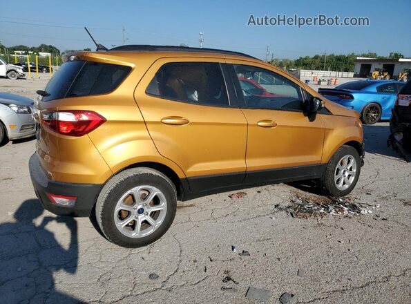MAJ3S2GE9MC425523 2021 FORD ECOSPORT Orange უკანა მარჯვენა