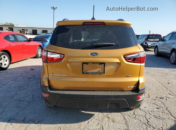 MAJ3S2GE9MC425523 2021 FORD ECOSPORT Orange უკანა ხედი