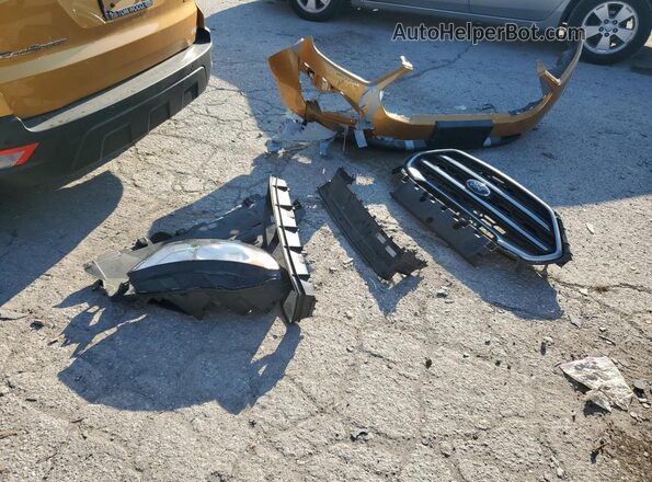 MAJ3S2GE9MC425523 2021 FORD ECOSPORT Orange VIN კოდის სტიკერის ხედი